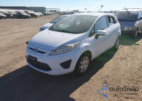 2012 Ford Fiesta Se из США, поврежденный, VIN 3FADP4EJ3CM182970